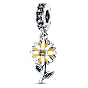 Abstract Sunflower Dangle
